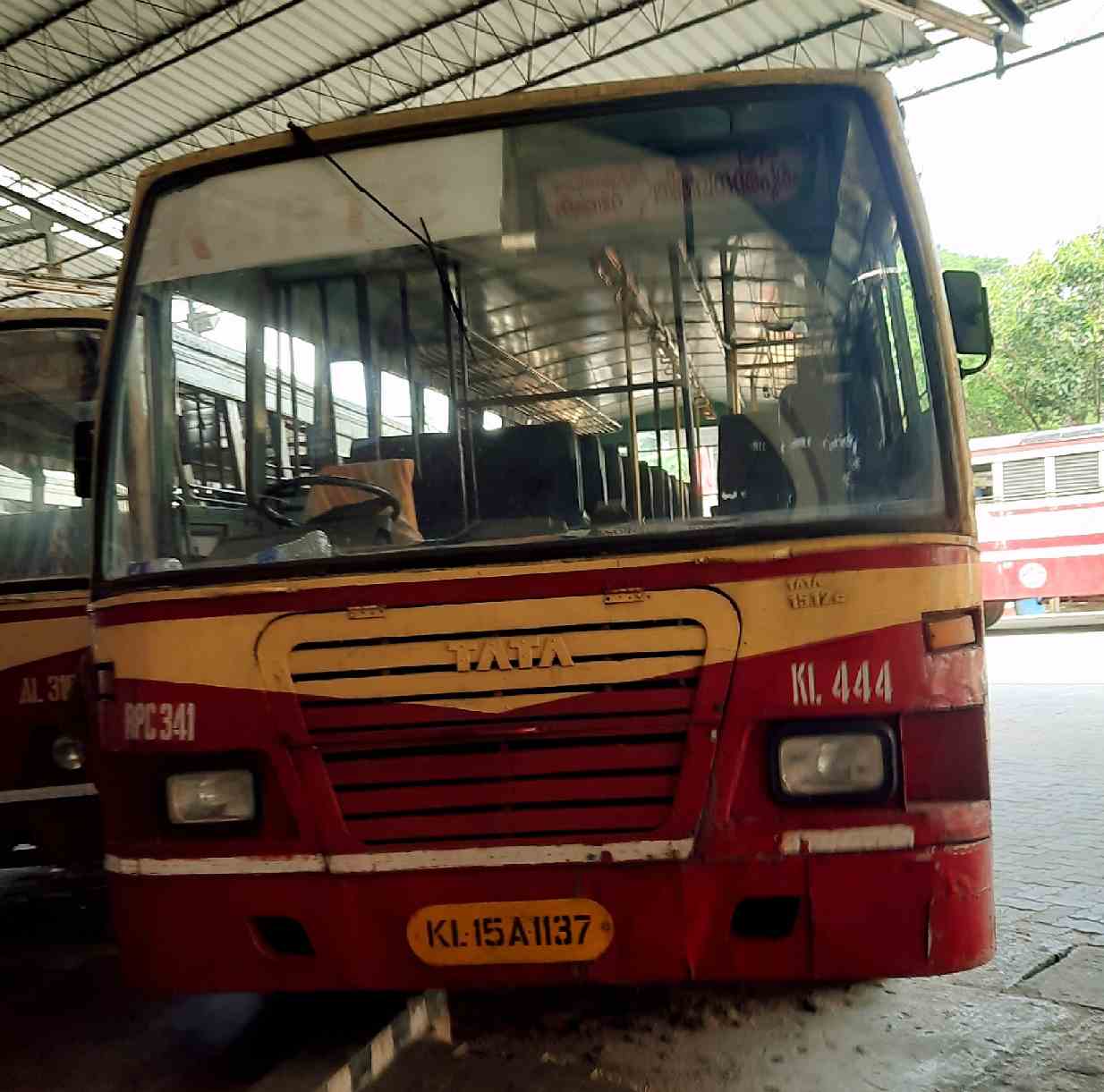 KSRTC RPC 341 Kollam to Thiruvananthapuram Bus Timings