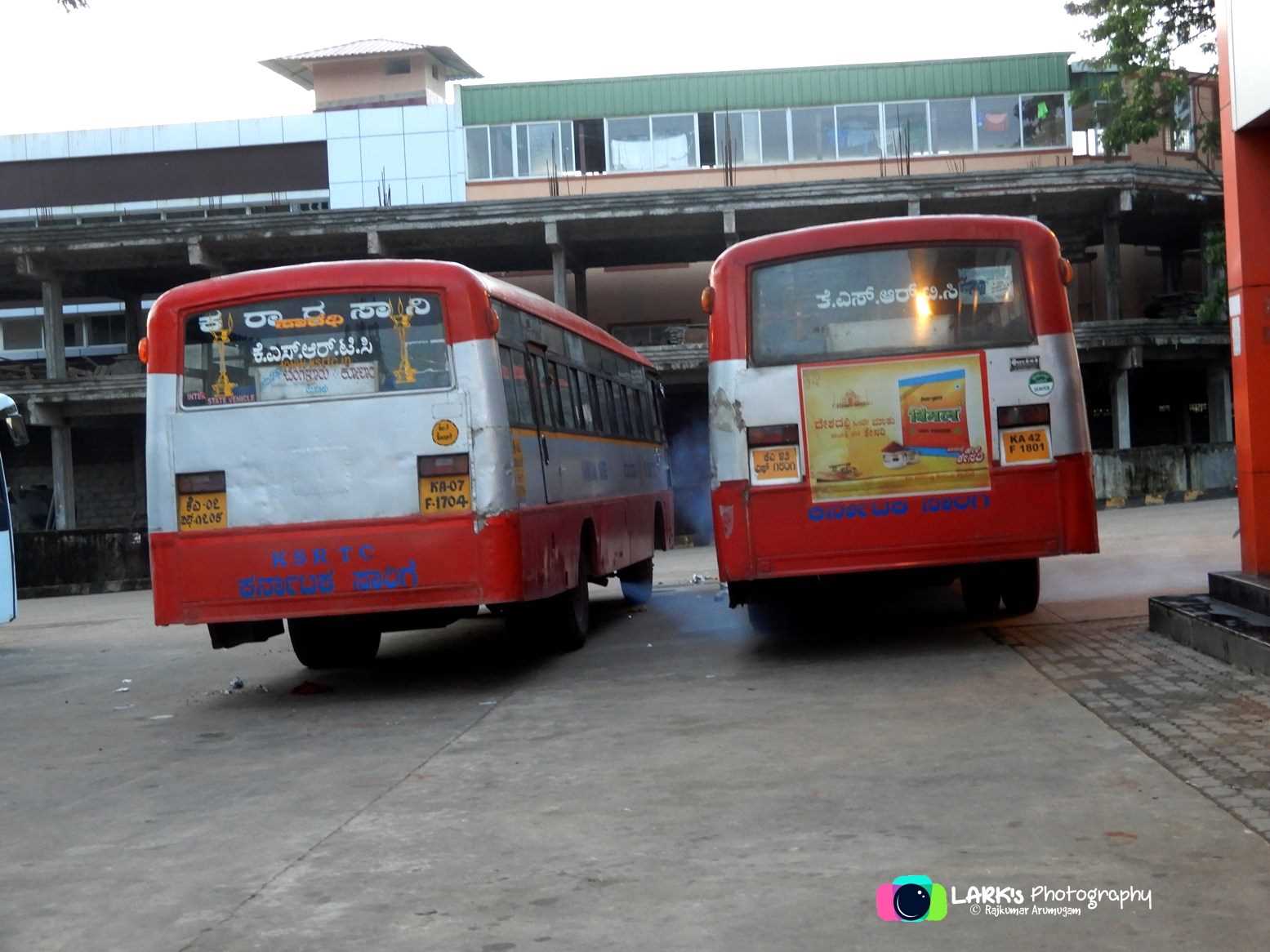 Karnataka KSRTC Bus Timings from Virajpet Bus Stand