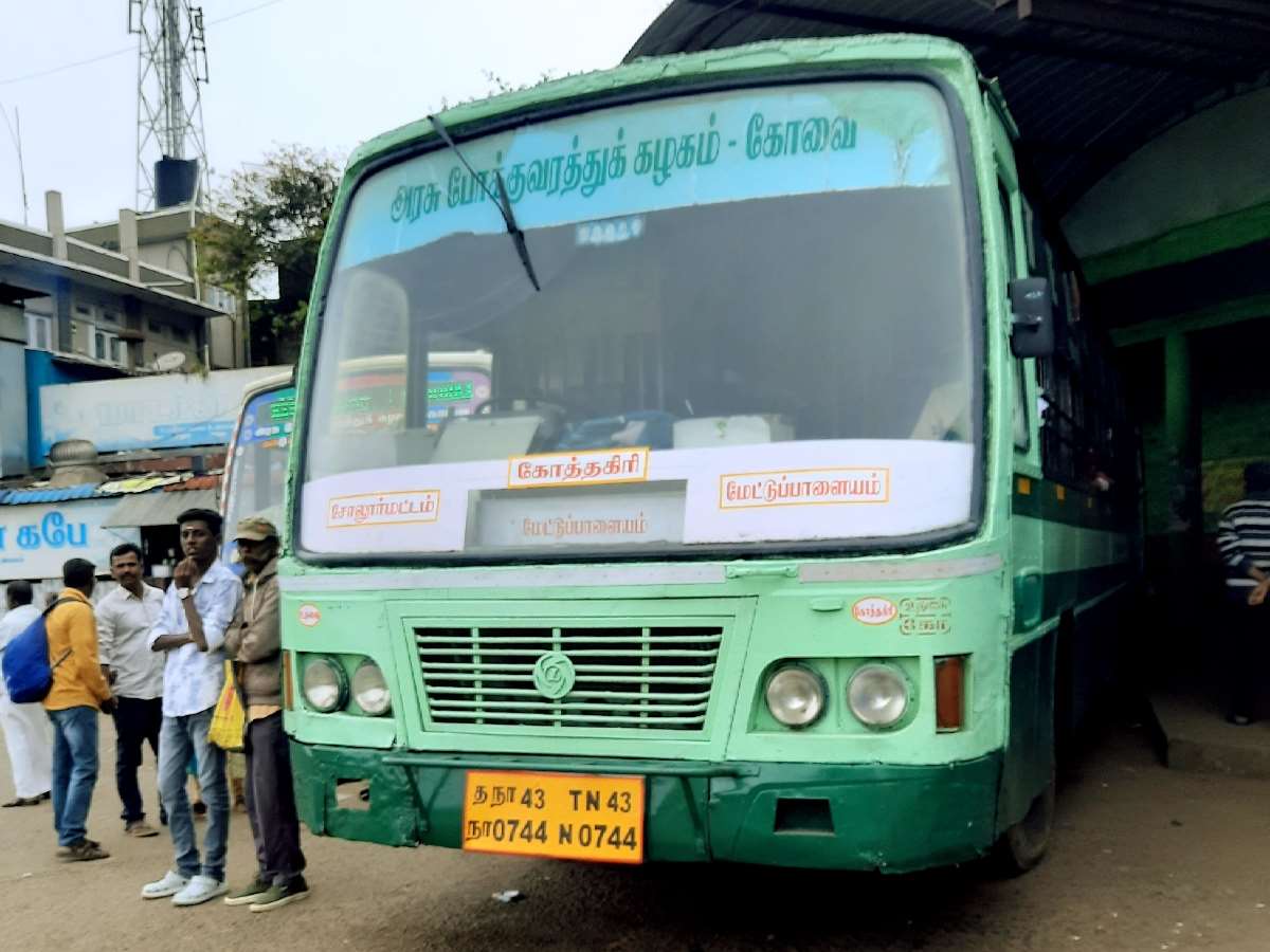 Mettupalayam to Sholurmattam Bus Timings TNSTC TN 43 N 0744