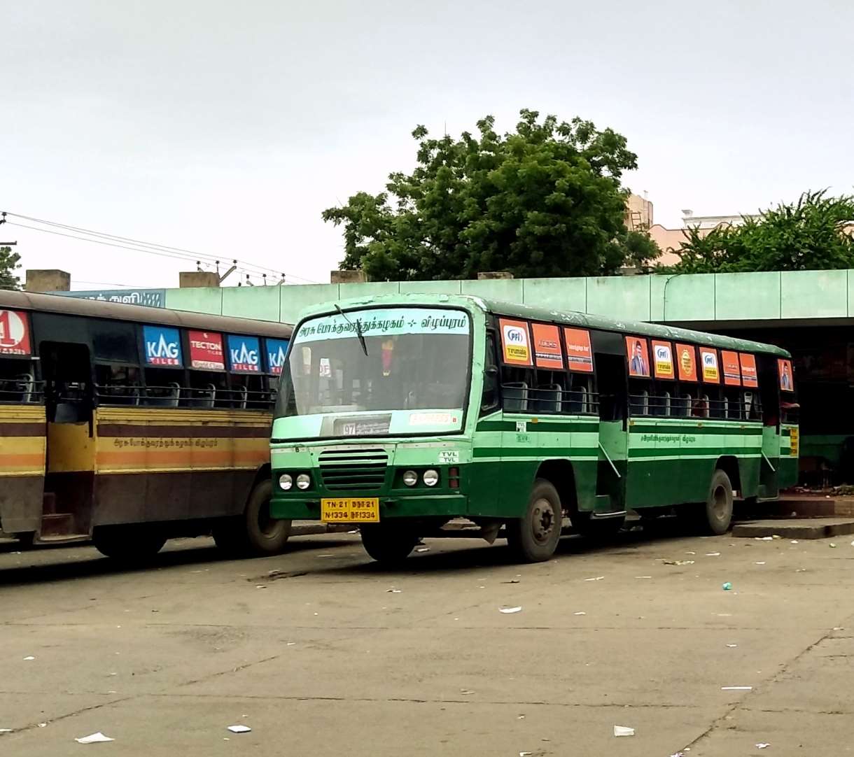 TNSTC Bus Timings from Thiruttani Bus Stand