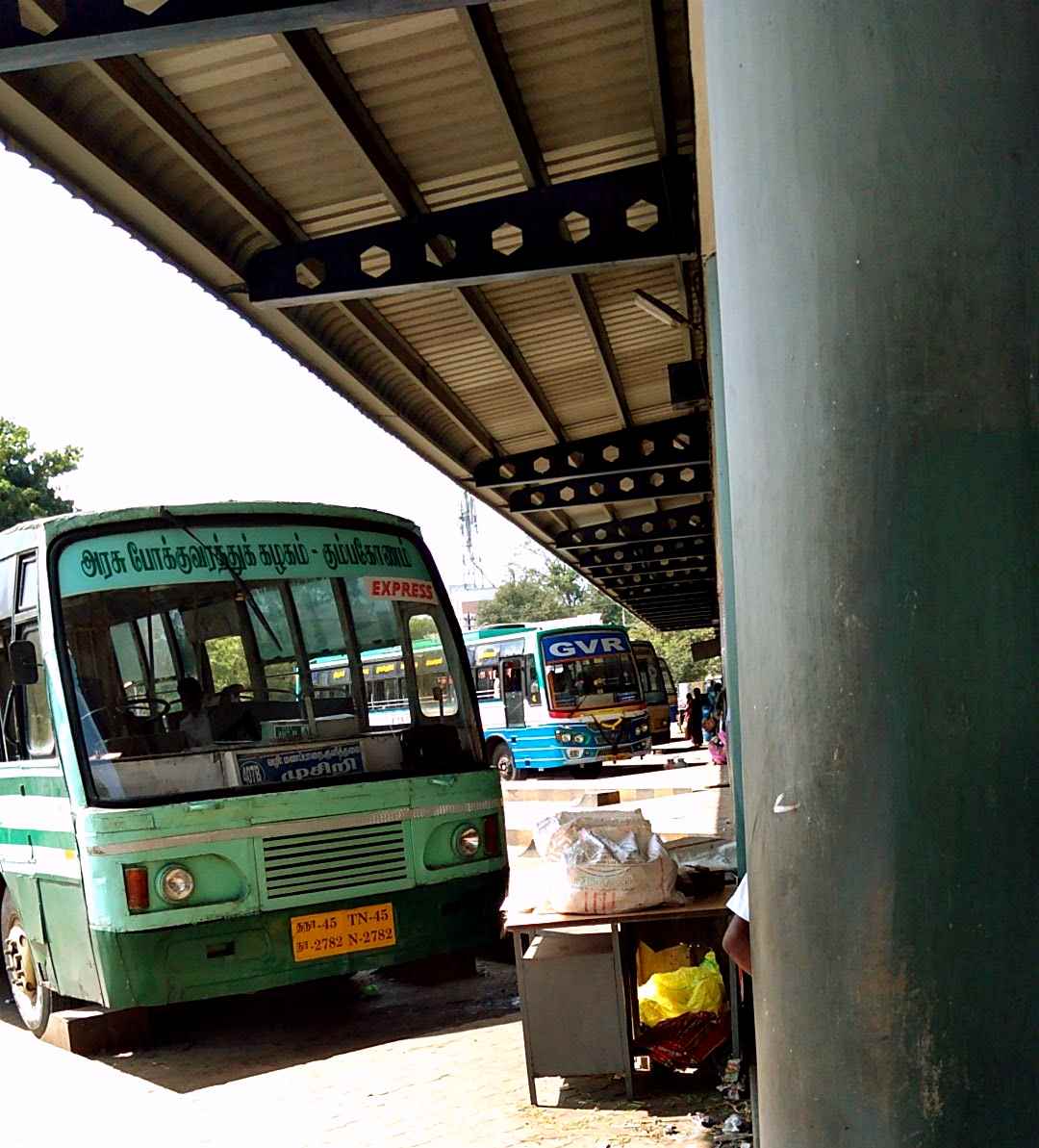 TNSTC Bus Timings from Musiri Bus Stand