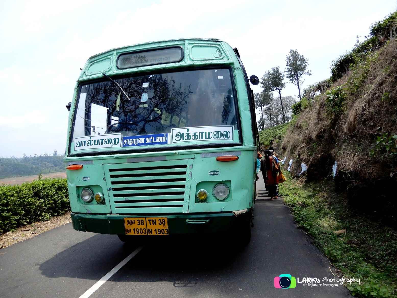 TNSTC Bus Timings from Valparai Bus Stand