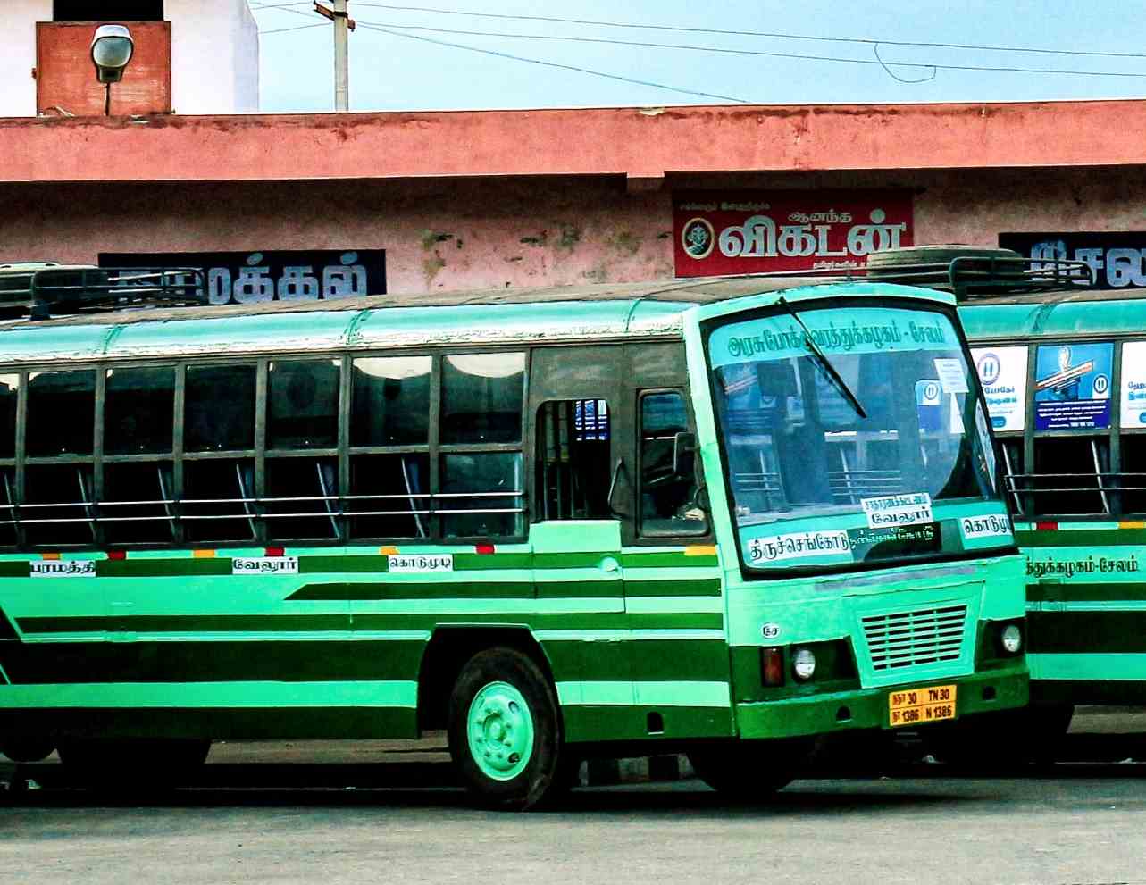 TNSTC TN 30 N 1386 Paramathi Velur to Tiruchengode Bus Timings