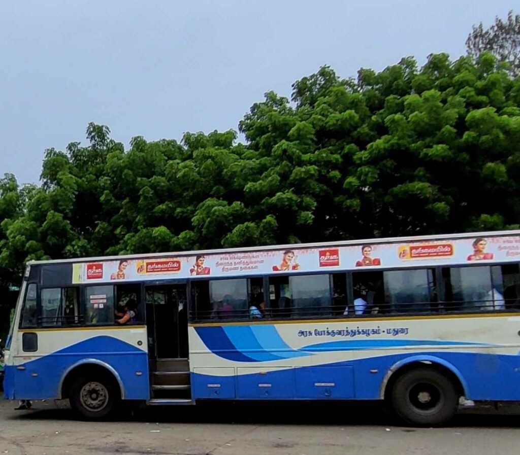 Kodaikanal – Batlagundu – Rameswaram Bus Timings | TNSTC TN 57 N 2520 ...