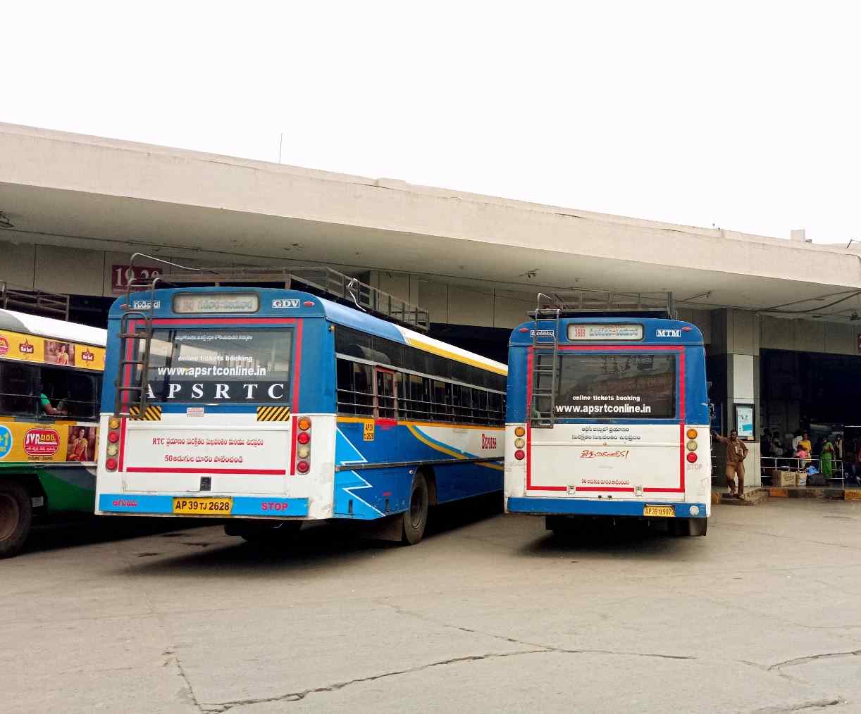 APSRTC Bus Timings from Vijayawada Bus Stand