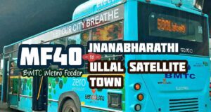 BMTC Metro Feeder MF40 Jnanabharathi to Ullal Satellite Town Bus Timings