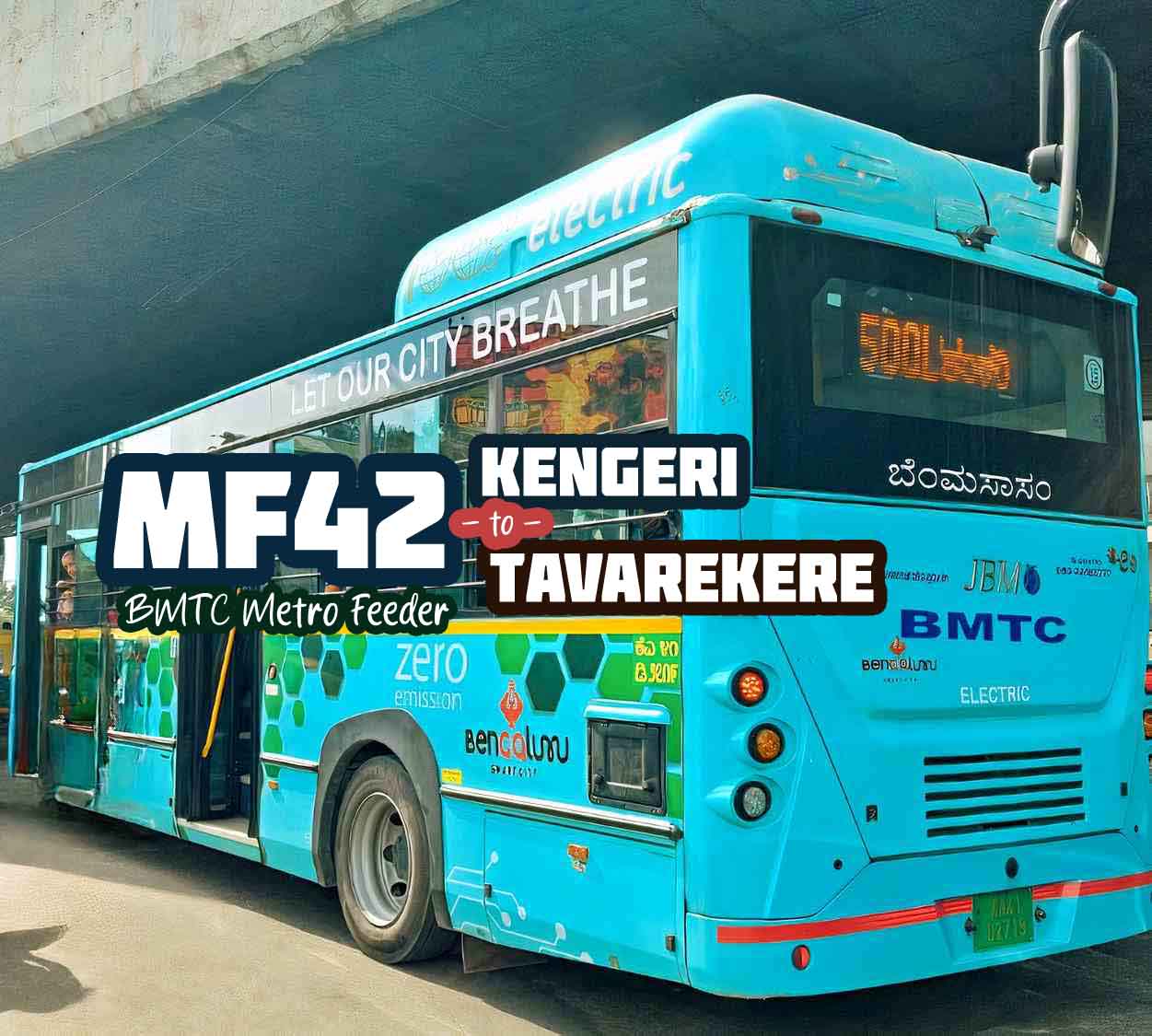 BMTC Metro Feeder MF42 Kengeri to Tavarekere Bus Timings