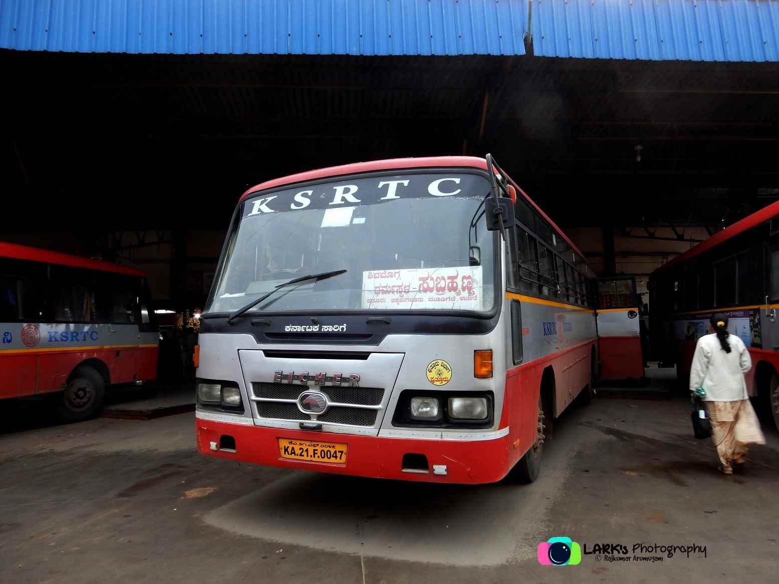 KSRTC Bus Timings from Bhadravati Bus Stand