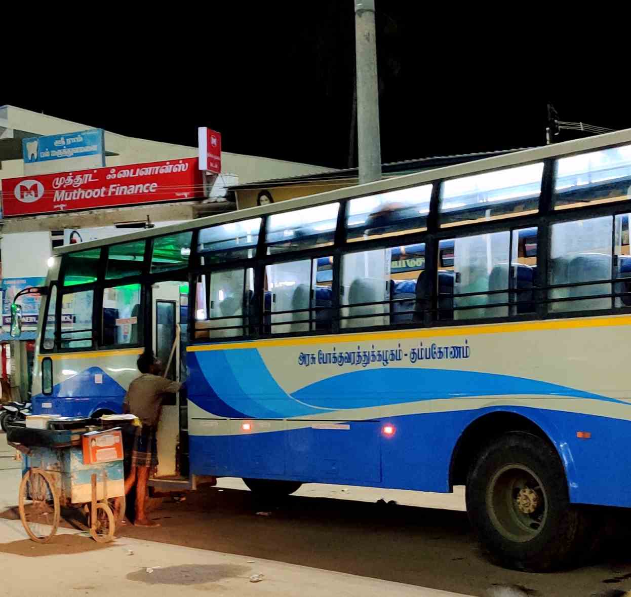 TNSTC Bus Timings from Nannilam Bus Stand