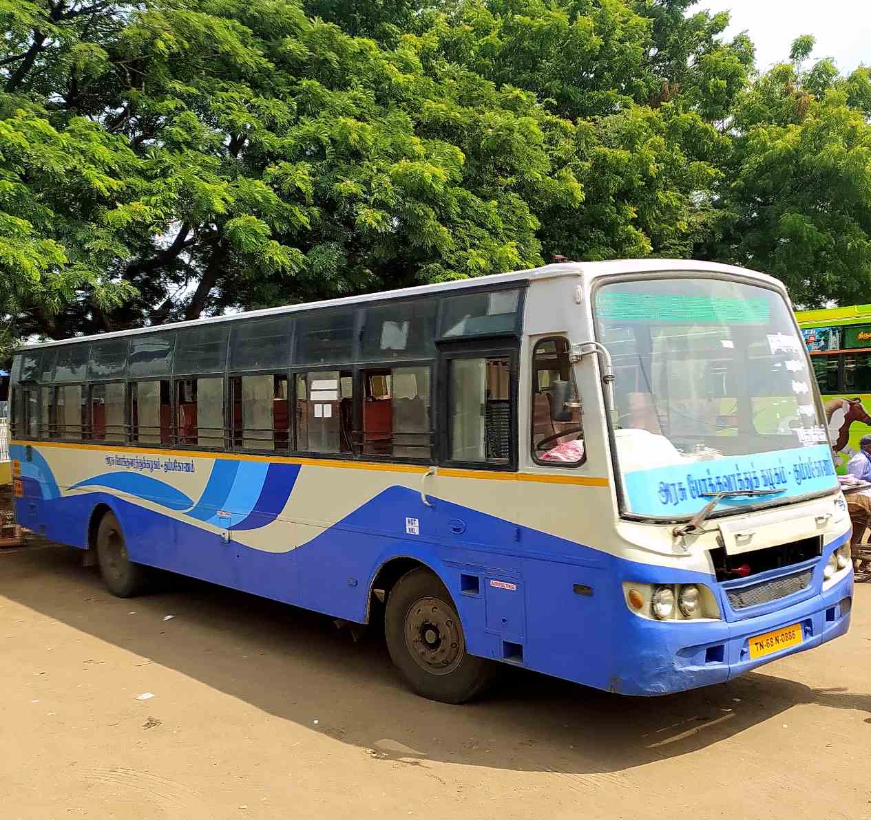 TNSTC TN 68 N 0886 Nagapattinam to Puducherry Bus Timings