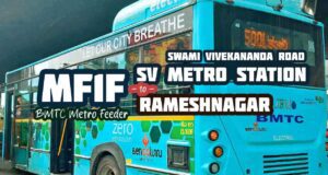 BMTC Metro Feeder MF1F SV Metro Station to Rameshnagar Bus Timings