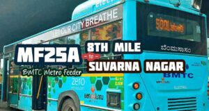 BMTC Metro Feeder MF25A 8th Mile to Suvarna Nagar Bus Timings