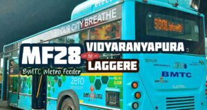 BMTC Metro Feeder MF28 Vidyaranyapura to Laggere Bus Timings