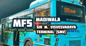 BMTC Metro Feeder MF5 Madiwala to SMV Railway Station Bus Timings