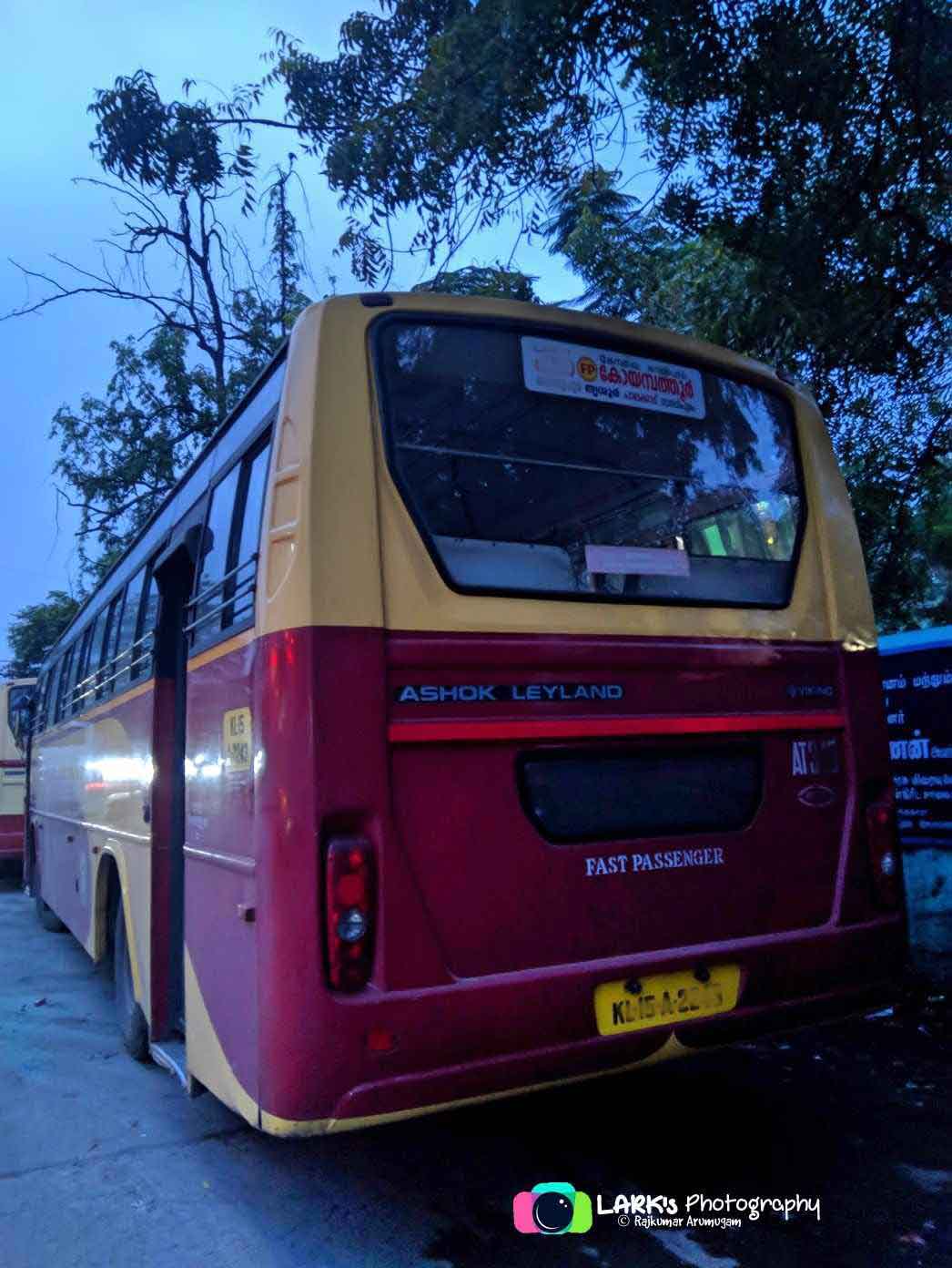 KSRTC [AT387] | Adoor To Coimbatore | Bus Timings Ticket To Get Lost ...