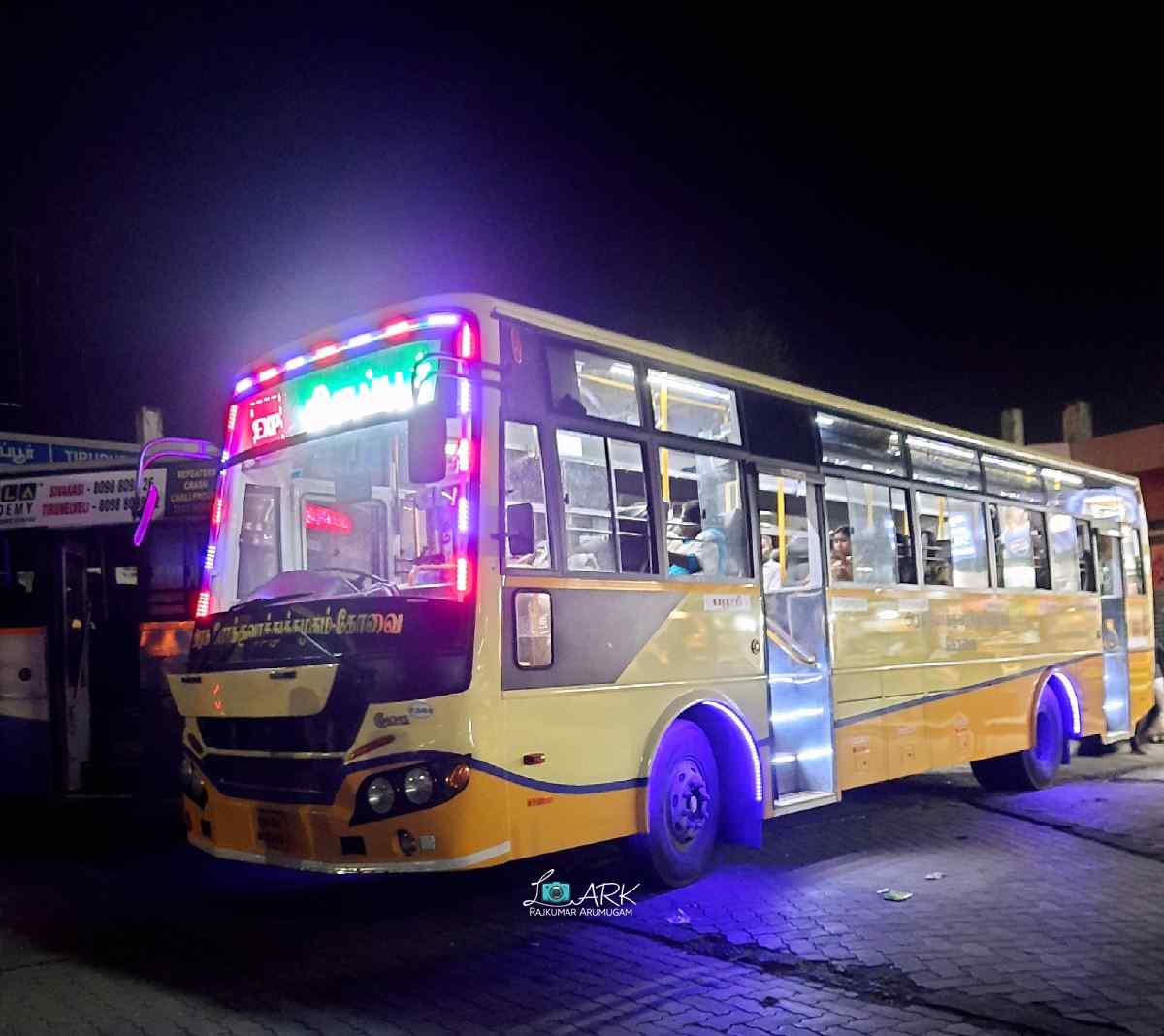 TNSTC TN 38 N 3213 Palani to Ooty Bus Timings