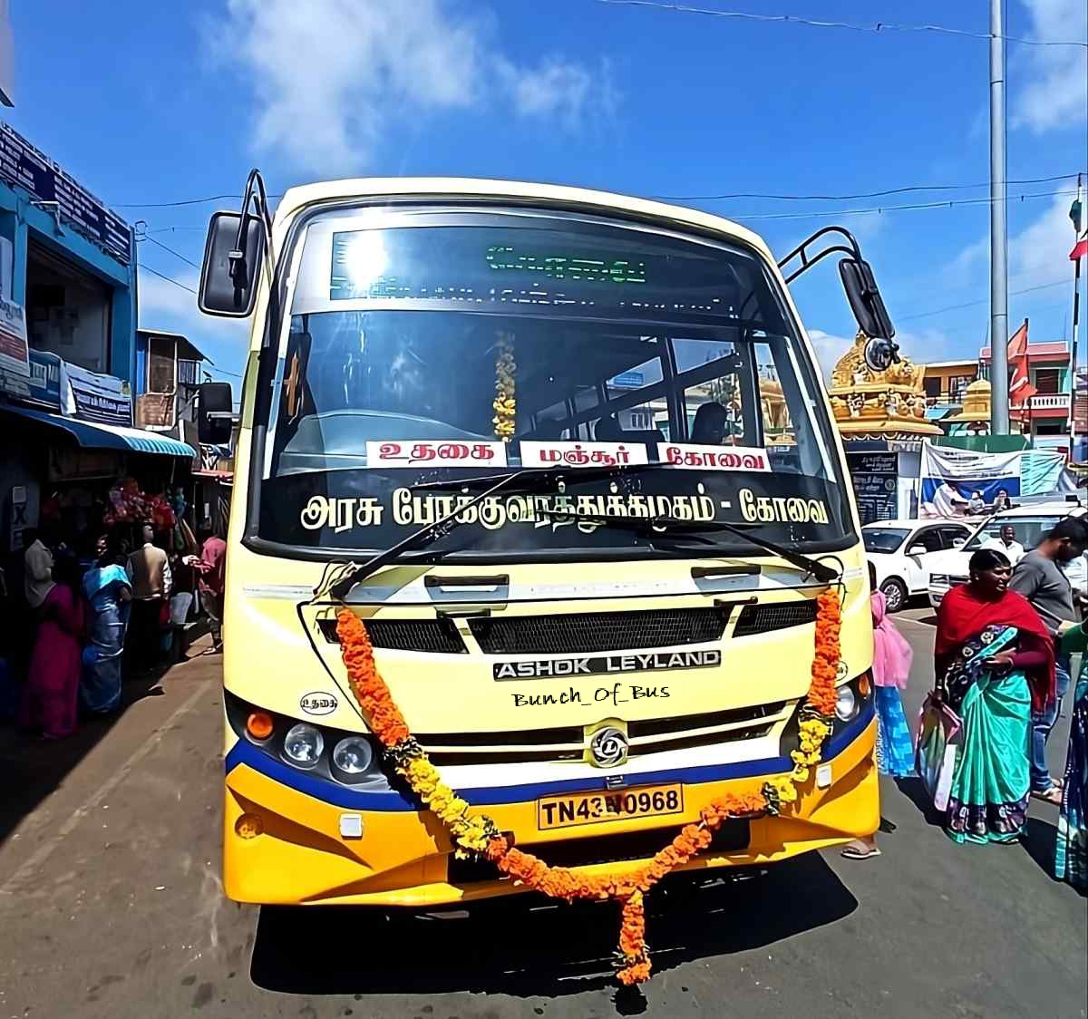 Ooty Kilkundah Coimbatore Bus Timings TNSTC TN 43 N 0968 Ticket   TNSTC TN 43 N 0968 Ooty To Kilkundah To Coimbatore Bus Timings 