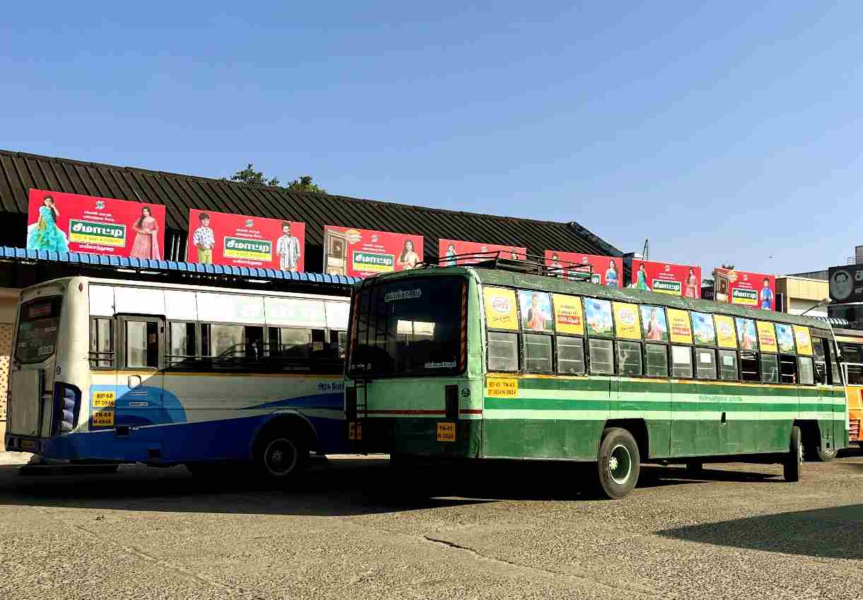 TNSTC Bus Timings from Mayiladuthurai Bus Stand