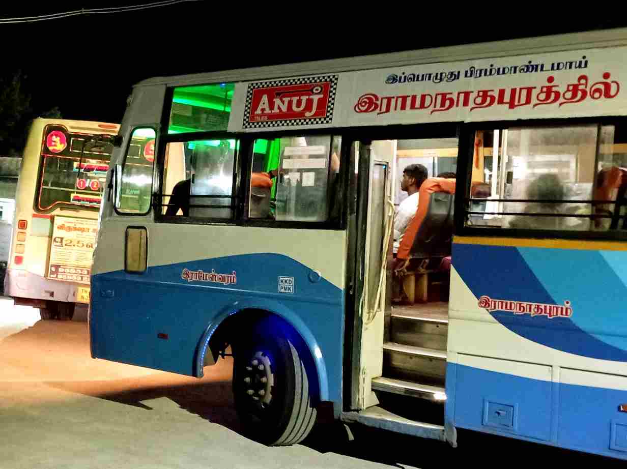 TNSTC Bus Timings from Ramanathapuram Bus Stand