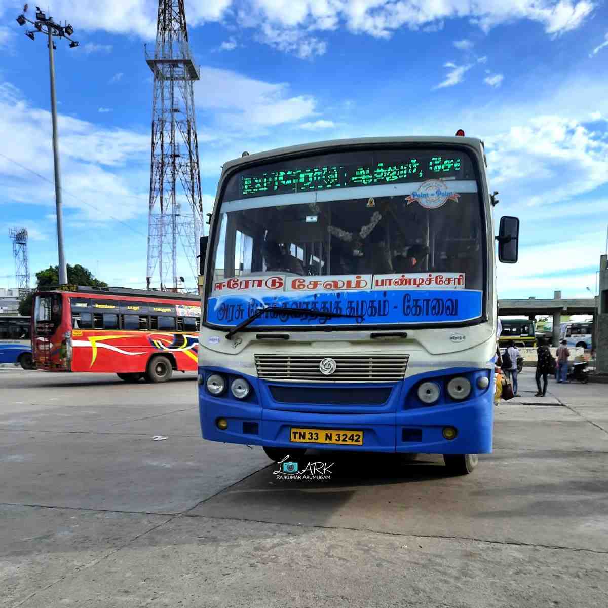 TNSTC Bus Timings from Puducherry Bus Stand