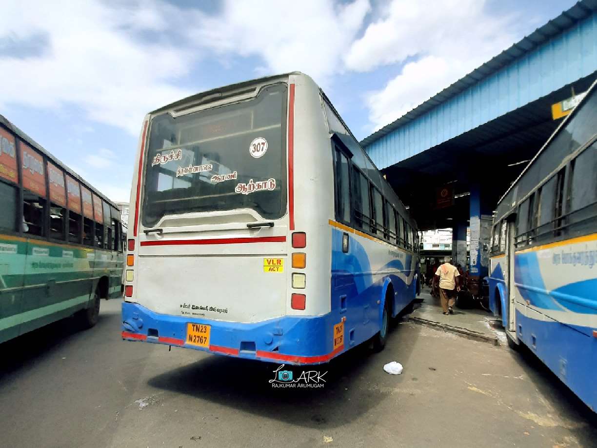 Arcot to Trichy Bus Timings TNSTC TN 23 N 2767