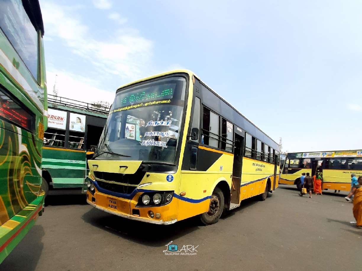 Trichy to Pattukkottai Bus Timings TNSTC TN 68 N 0736 