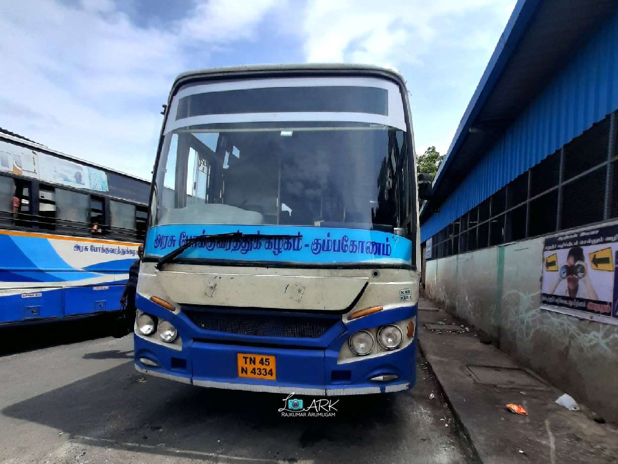 Trichy to Kumily Bus Timings TNSTC TN 45 N 4334