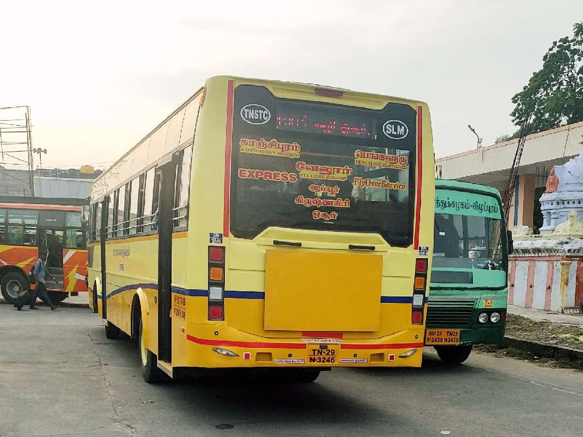 Kanchipuram to Bangalore Bus Timings TNSTC TN 29 N 3246