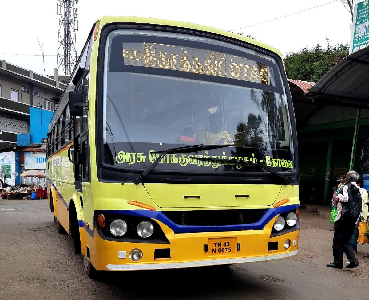 Kotagiri to Halakkarai Bus Timings TNSTC TN 43 N 0675