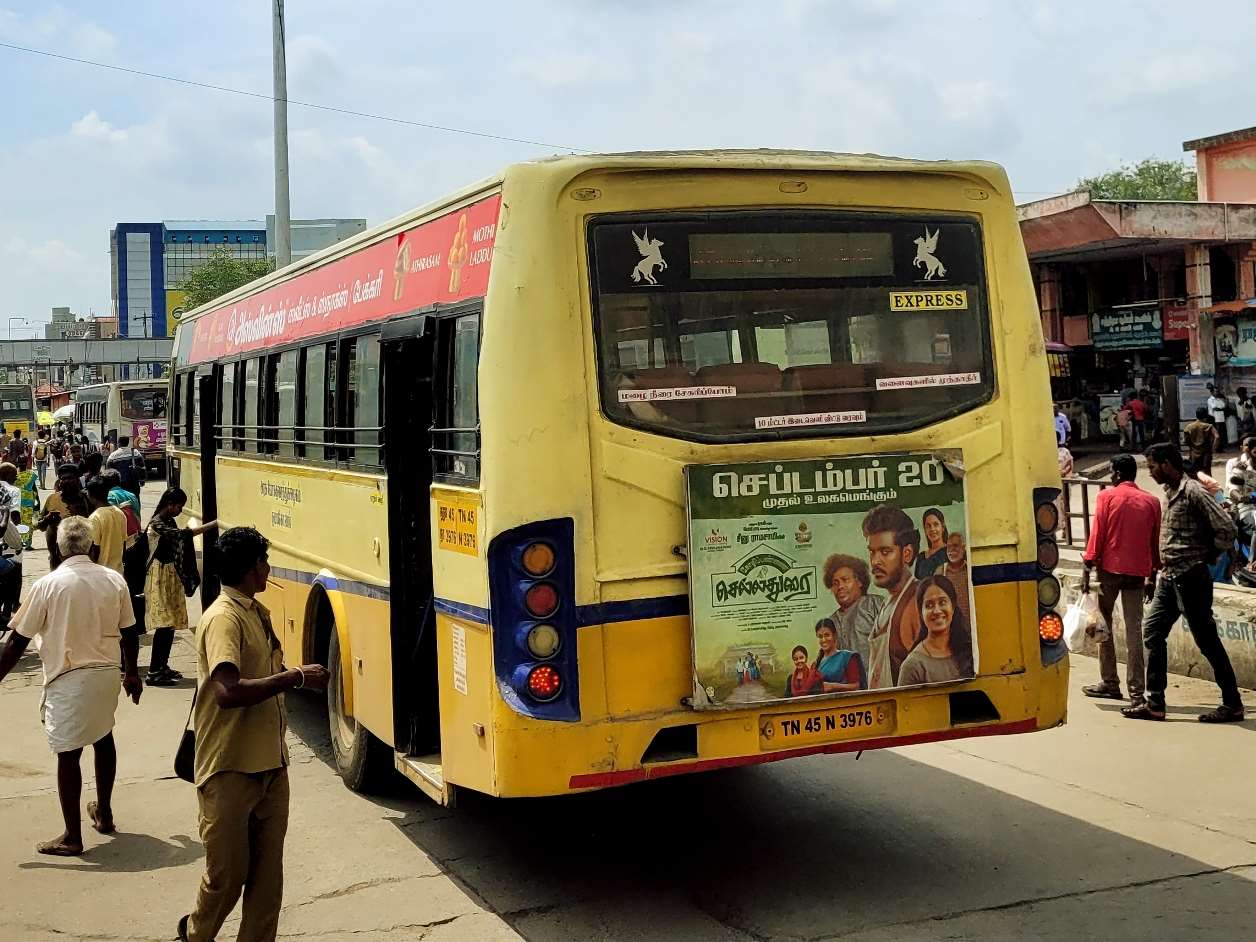 Thuvarankurichi to Palani Bus Timings TNSTC TN 45 N 3976