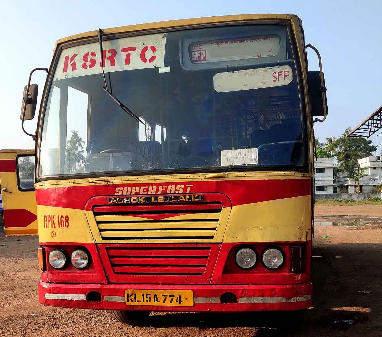 Vithura to Ernakulam Bus Timings KSRTC RPK 168