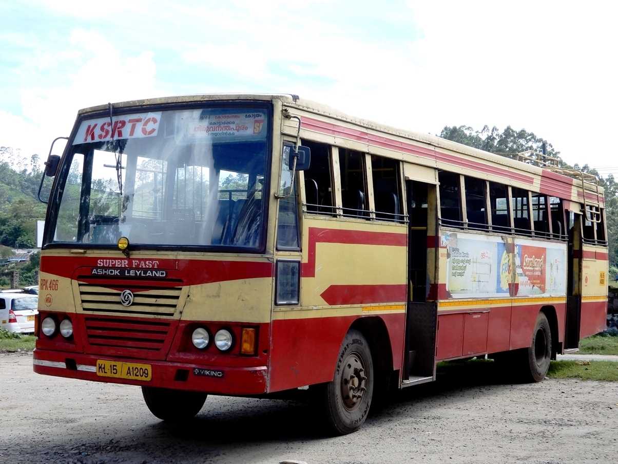 Vithura to Guruvayur Bus Timings KSRTC RPK 466